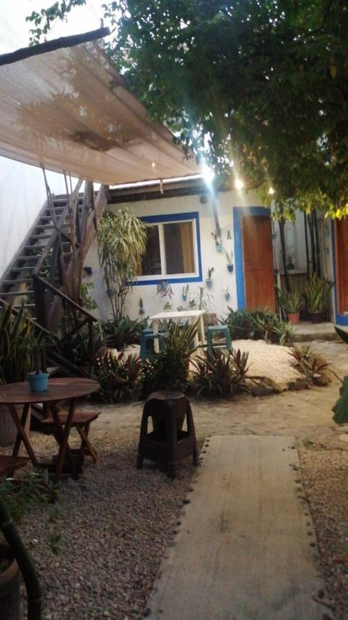 Hostal Jardin Mahahual Dış mekan fotoğraf